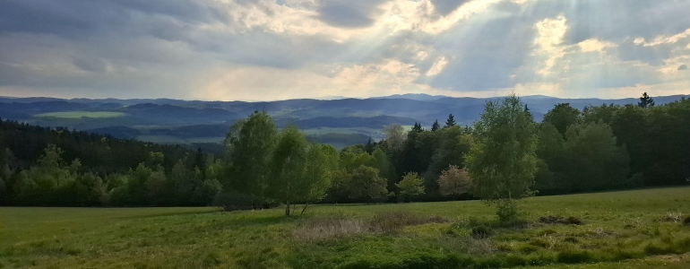 Krajina Českého lesa.