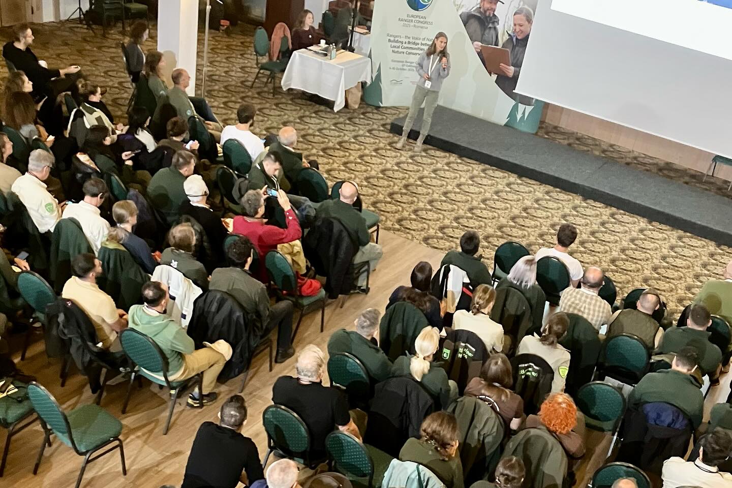 přednáška o chráněných územích Rumunska